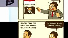 istilahnya apa iya betul, standart ganda...bendera on pice