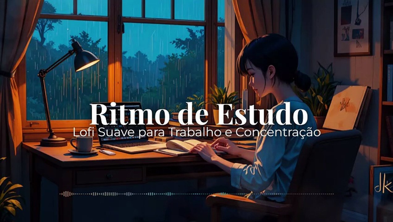 Ritmo de Estudo | Lofi Suave para Trabalho e Concentração