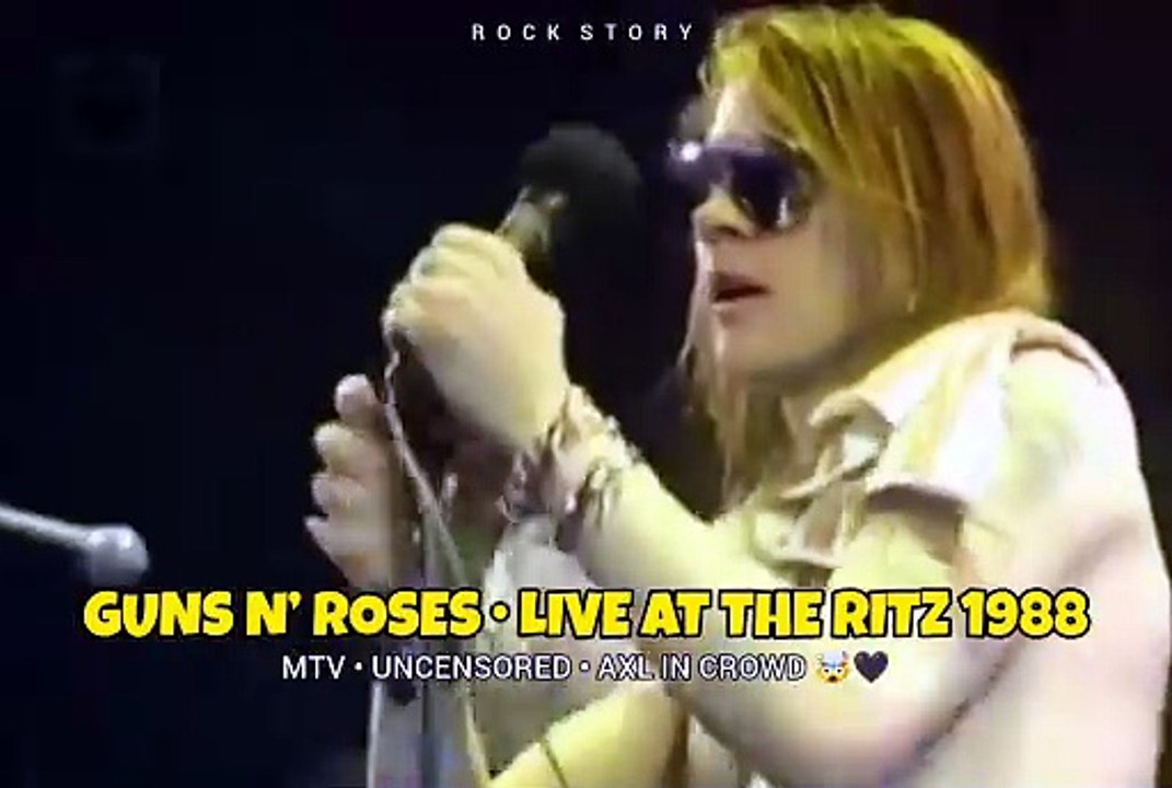 GUNS N’ ROSES • 1988 LIVE AT THE RITZ • FULL ST...
