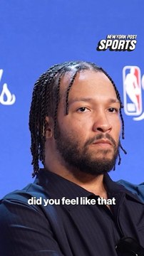 Did the Knicks rest compared to the Spurs long series vs. OKC make a difference in the 4th quarter? Not necessarily - Jalen Brunson