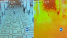 Kuwait publica un vídeo de vigilancia del mortal ataque con drones en su aeropuerto internacional