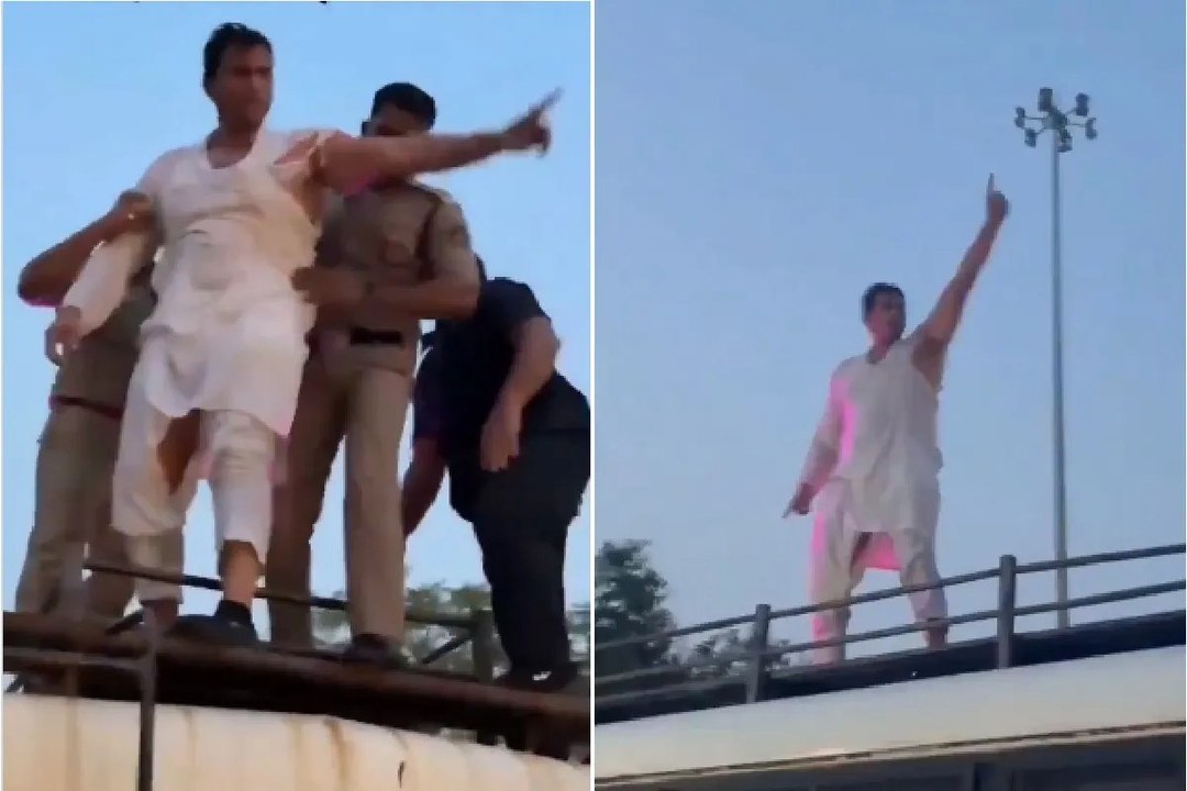 'छात्रों के भविष्य से खिलवाड़ बंद करो', छात्रों के लिए सड़क पर उतरे देवेंद्र यादव का फटा कुर्ता, देखें Video