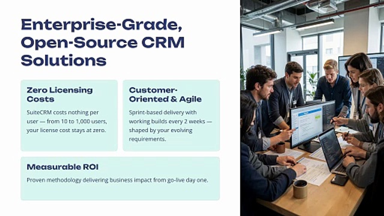 Best SuiteCRM Development Services for Custom CRM Solutions - Taction Software