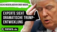 Donald Trump: Sechs Niederlagen in einer Woche - Experte sieht dramatische Trump-Entwicklung
