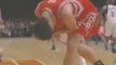 NBA Basketball - Nate Robinson Blocks Yao Ming