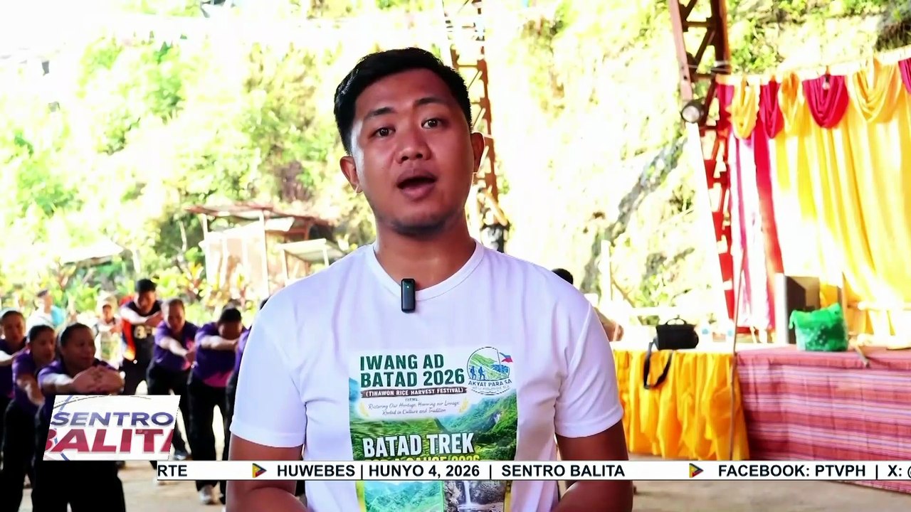 Higit 150 indibidwal, nakibahagi ‘Akyat Para sa West Philippine Sea: Batad Trek’;  ilang mga residente ng ifugao at mga turista, kabilang sa nakiisa | ulat ni Clienteast Van Totanes - PIA Cordillera