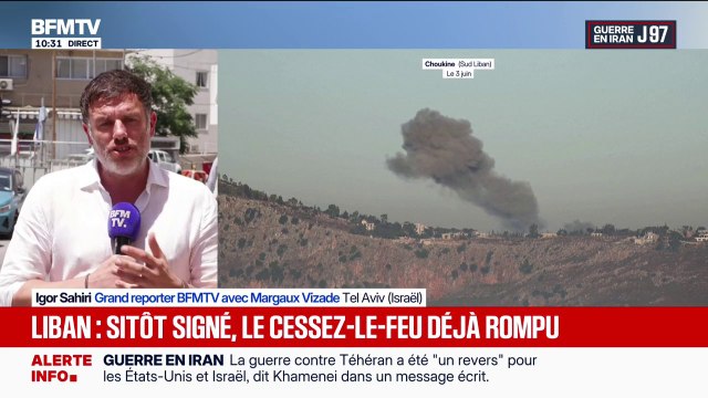 Guerre au Moyen-Orient: Israël et le Liban conditionnent le cessez-le-feu à un arrêt complet des tirs du Hezbollah et à la création de zones pilotes sous contrôle de l'armée libanaise