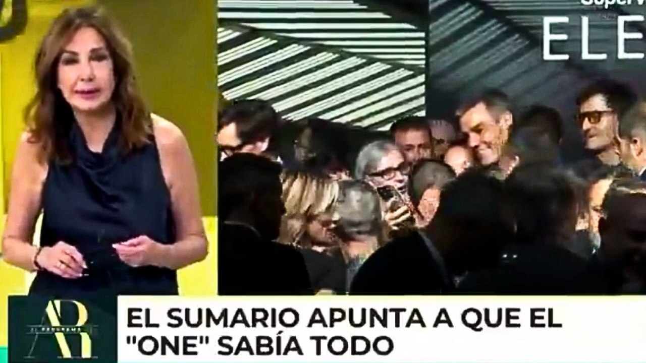 Ana Rosa resume en una sola frase los ocho años de Pedro Sánchez tras conocer el sumario de las cloacas del PSOE: «Moncloaca»