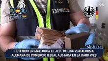 Detenido en Mallorca el jefe de una plataforma alemana de comercio ilegal alojada en la dark web