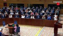 Ayuso arroja el ‘caso Leire’ contra el PSOE en la sesión de control: “Son los representantes de la corrupción en esta Asamblea”