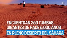 Los arqueólogos se quedan petrificados: encuentran 260 tumbas gigantes de hace 6.000 años en pleno desierto del Sáhara