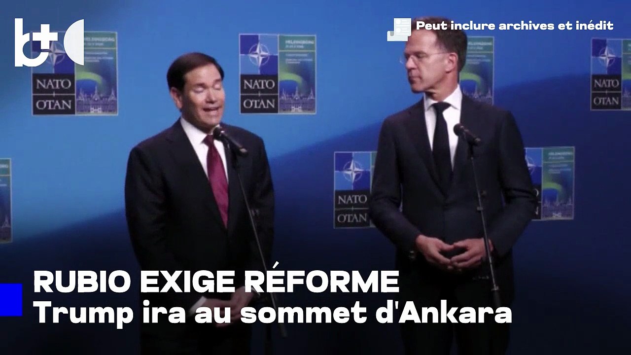 Les États-Unis resteront dans l'OTAN : Rubio confirme, mais exige des réformes