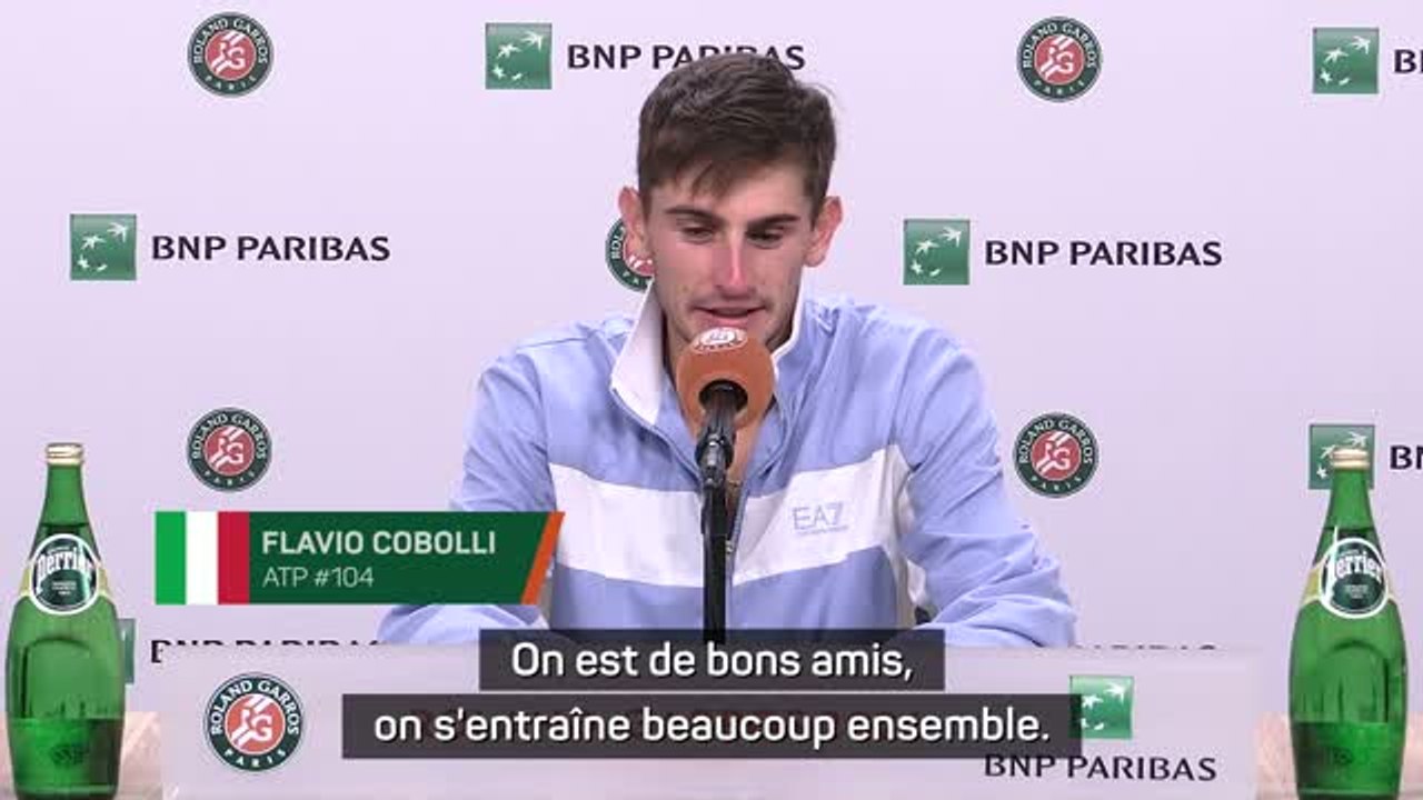 Roland-Garros - Arnaldi prêt à affronter son "bon ami" Cobolli pour une place en finale