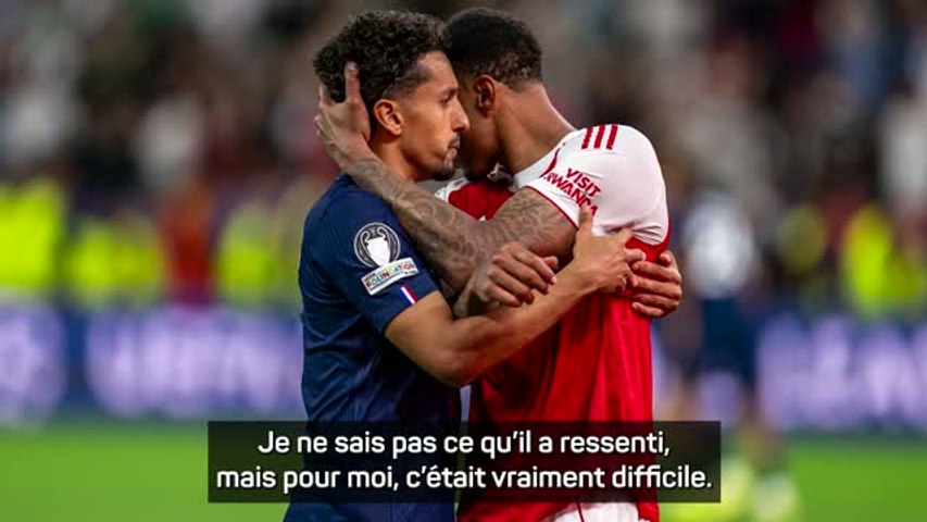 Marquinhos revient sur son geste pour Gabriel lors de la finale de la LDC PSG - Arsenal