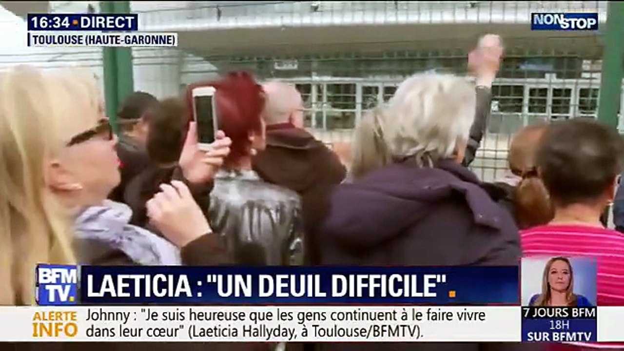 2019 - Johnny Hallyday - L’Esplanade Johnny Hallyday Inaugurée à Toulouse (Journaux BFM TV, 15 Juin)