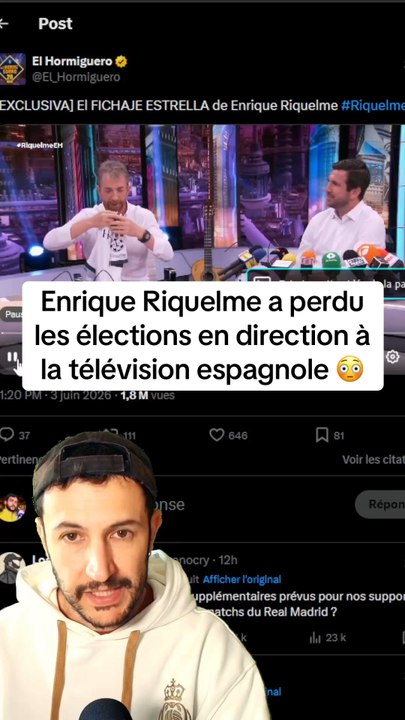 😳 Haaland a flingué les élections d’Enrique Riquelme #haaland #florentinoperez #realmadrid