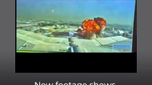 New footage shows moment Iranian drone struck Kuwait airport