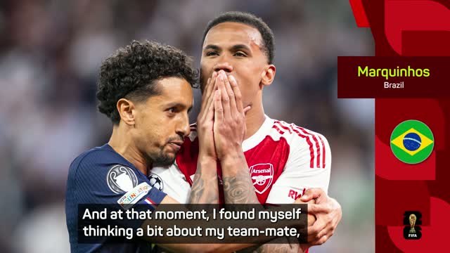 Marquinhos reveals conversation with Gabriel after UCL final penalty miss