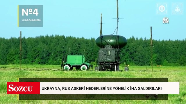 Ukrayna, Rus askeri hedeflerine yönelik İHA saldırılarının görüntülerini paylaştı