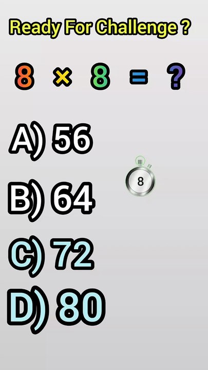Can You Beat This Math Quiz ?
