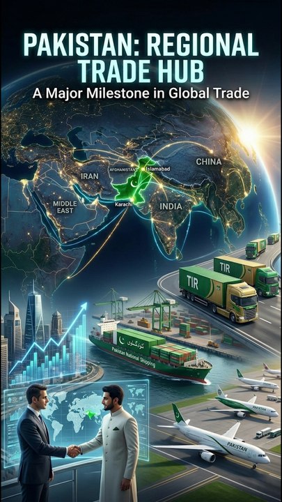 Pakistan Emerges as a Key Hub for Regional Trade!