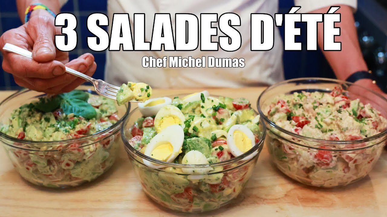 SALADES D'ÉTÉ  | Des recettes rapides qui goûtent l'été pour tous les goûts