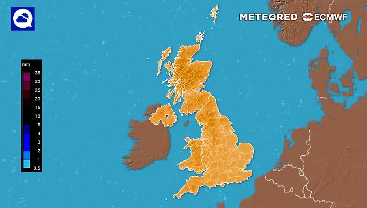 Accumulated Precipitation Friday