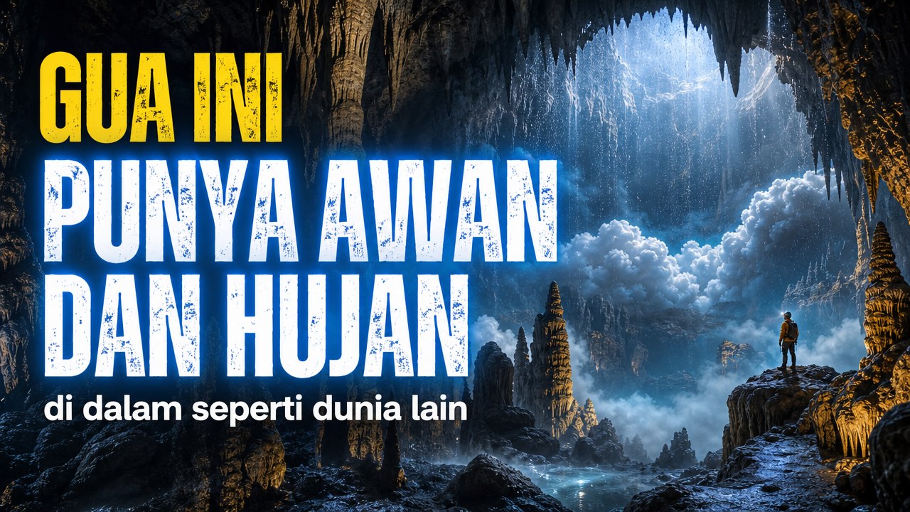 Gua Son Doong: Hujan dan Awan Turun di Bawah Tanah