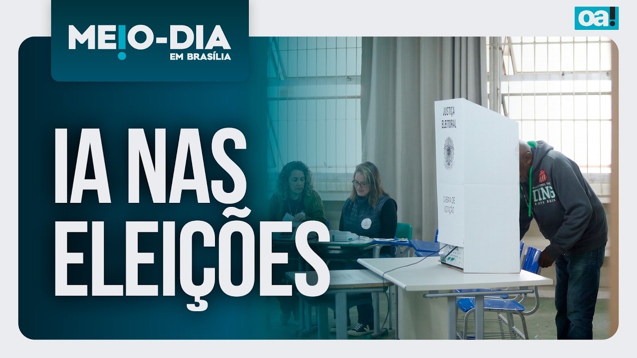 Inteligência artificial domina pré-campanha | Meio-Dia em Brasília - 04/06/2026