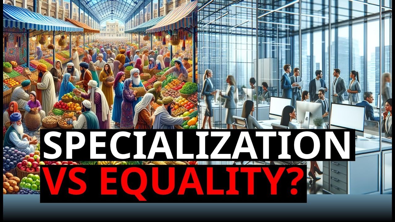 Can Modern Societies Balance Specialization with Equality?