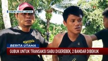 Polisi Gerebek Gubuk Transaksi Narkoba di Lampung Tengah, 2 Bandar Ditangkap | BERUT
