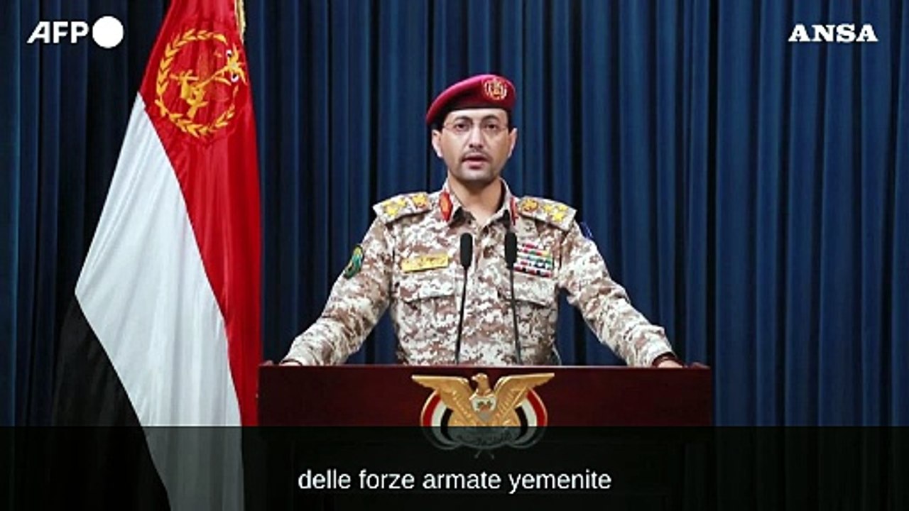 Houthi: "Missili su Eilat e operazione militare contro nave Usa nel Mar Rosso"