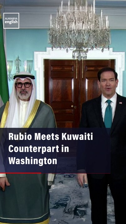 Rubio Meets Kuwaiti Counterpart In Washington