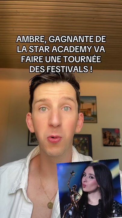 AMBRE PART EN TOURNÉE DES FESTIVALS !