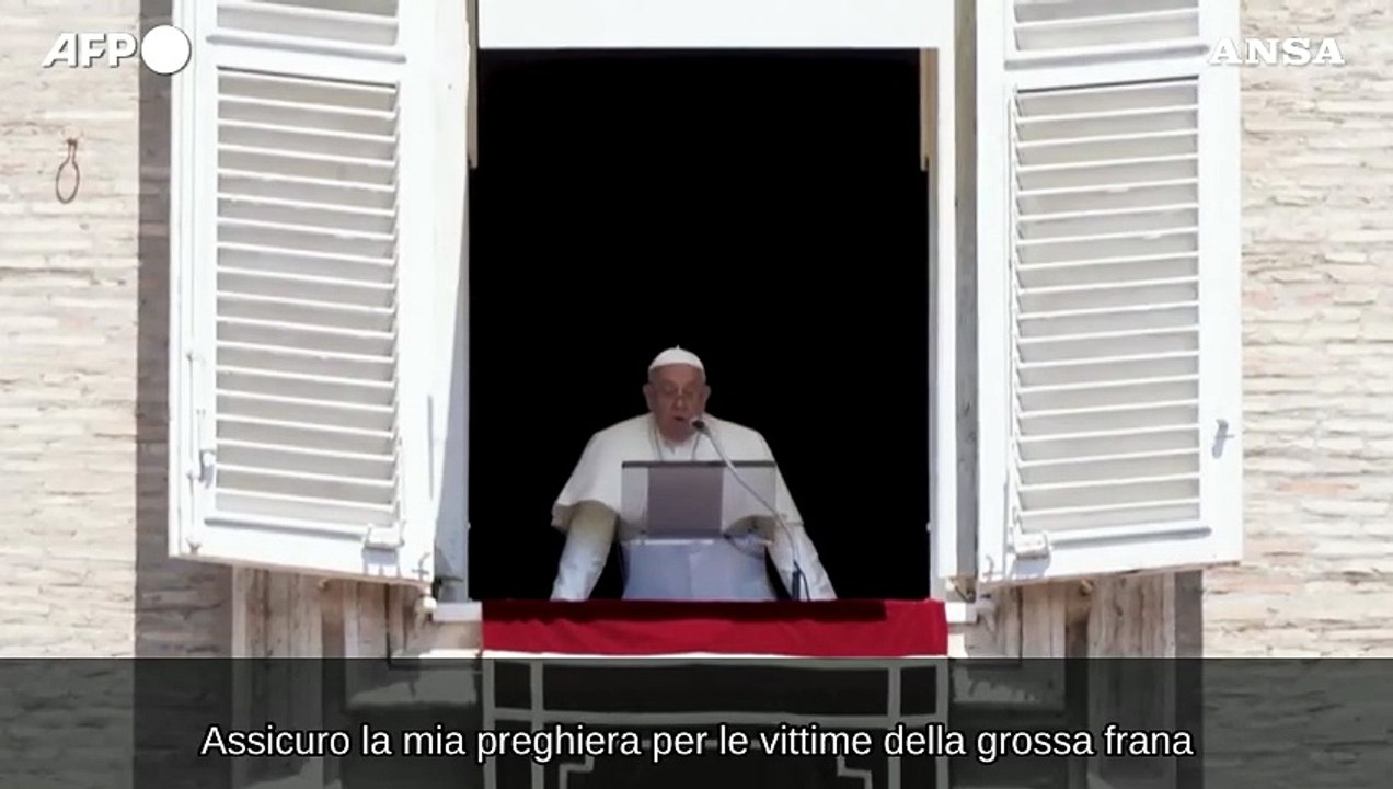 Il Papa prega per le vittime della frana che ha travolto villaggio Etiopia