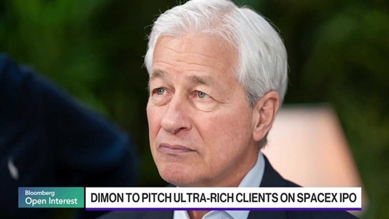 Dimon and SpaceX Executives to Pitch IPO to Clients