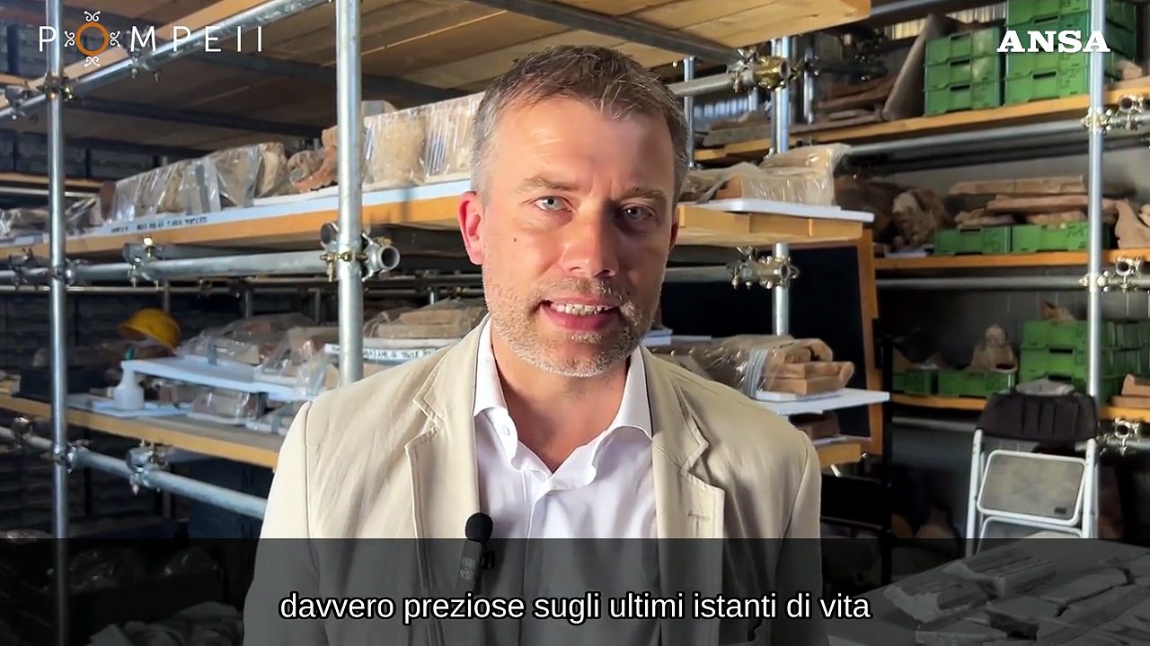 A Pompei ritrovati i resti di altre due vittime dell'eruzione