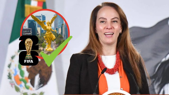 México cumple con los requisitos de la FIFA para el Mundial 2026, asegura Gabriela Cuevas, pese al caos en CDMX