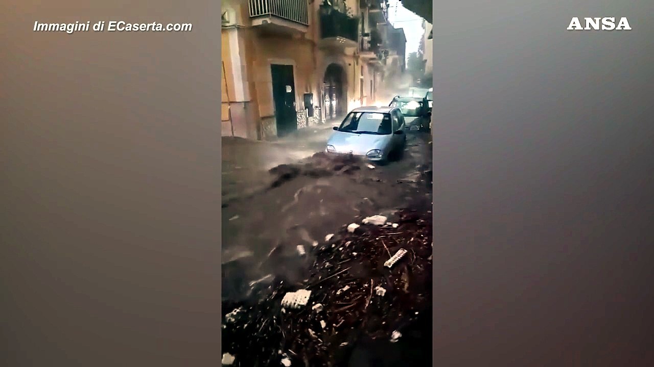 Frane ed esondazioni a San Felice a Cancello, due dispersi