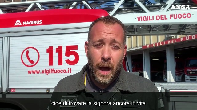 Anziana salvata dai Vigili del fuoco dopo 4 giorni sul Monte Forcora