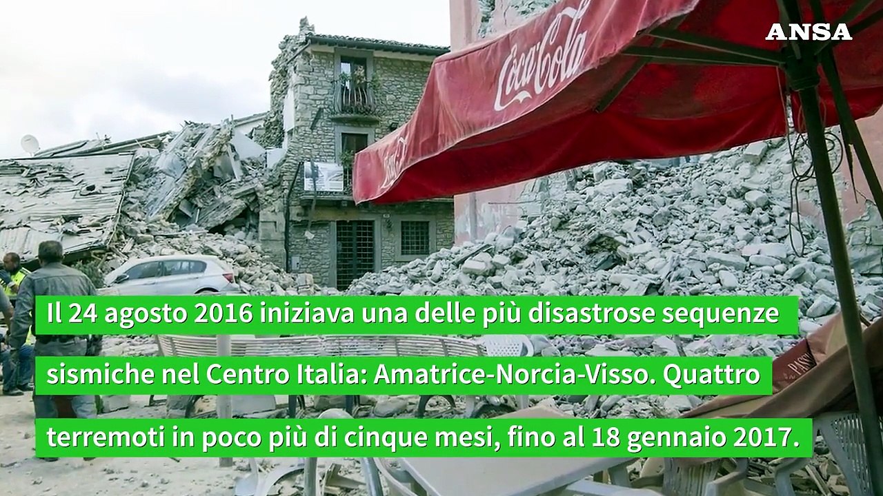 Lazio-Umbria-Marche-Abruzzo, il sisma che sconvolse il Centro Italia