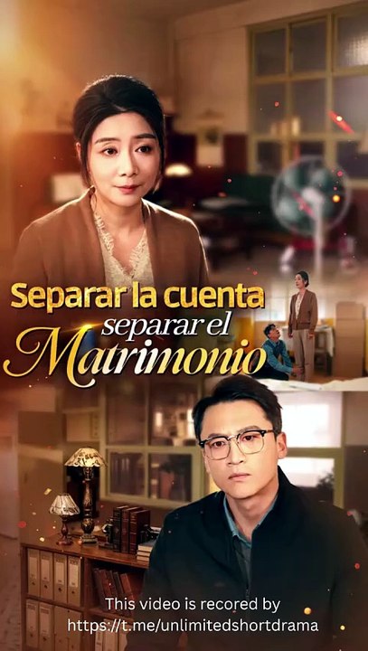 Español Separar la cuenta, separar el matrimonio Versión completo
