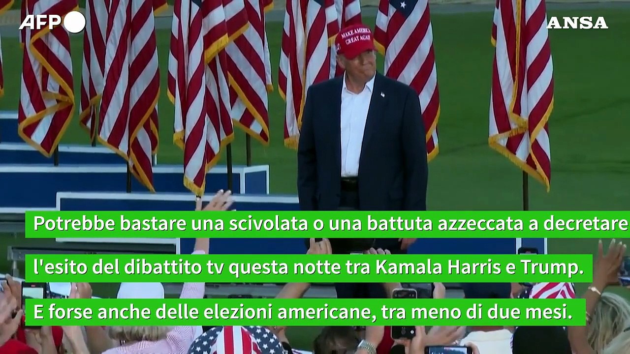 Harris-Trump, il duello tv che puo' cambiare le elezioni