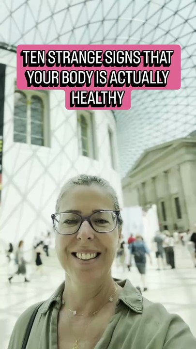 TEN STRANGE SIGNS THAT YOUR BODY IS ACTUALLY HEALTHY