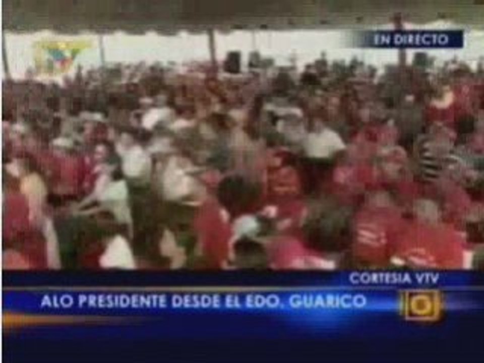 Chávez: Ni secuestros ni "vía armada". 13/01/08