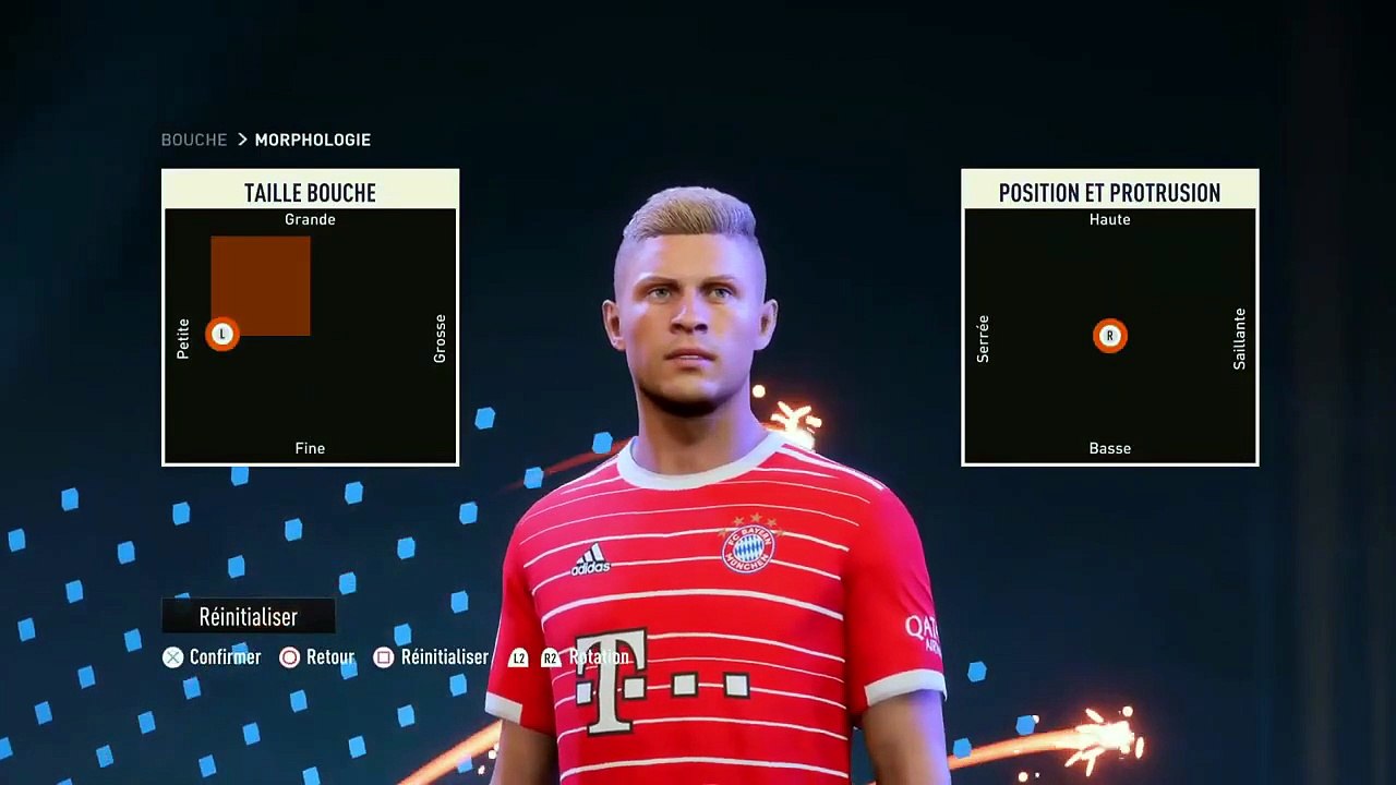 FIFA 23 Créer Joshua Kimmich Club Pro (Création de joueur)