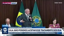 Em surto histérico, Lula chama Trump de "imbecil"