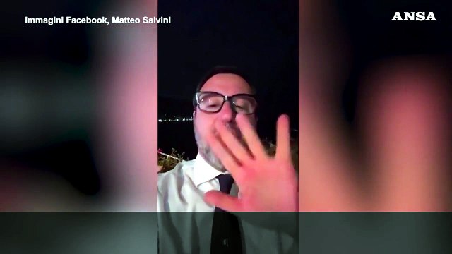 Il ministro Salvini a Palermo per l'ultima udienza del processo Open Arms