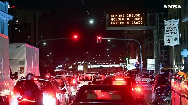 Maltempo in Liguria, allerta arancione e scuole chiuse