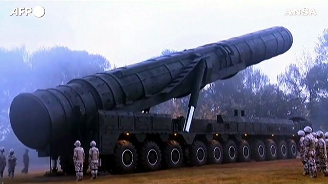 Corea del Nord, testato il nuovo missile balistico Icbm Hwasong-19
